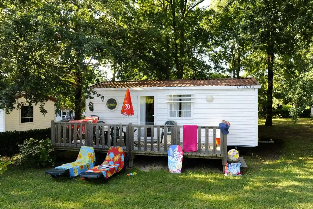 Location d'un mobil-home pas cher à Bayonne.