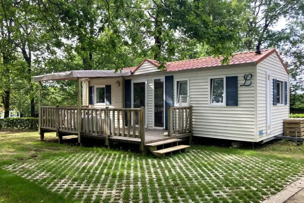 Location d'un mobil-home abordable près de Bayonne dans le Pays Basque.